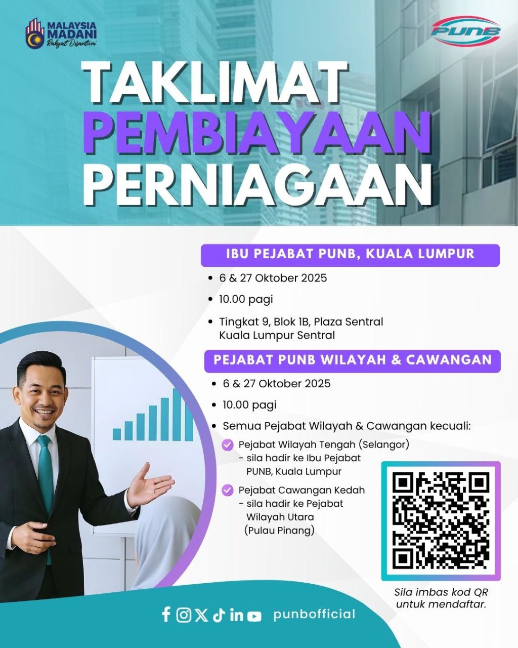[Ibu Pejabat] - Taklimat Pembiayaan Perniagaan PUNB
